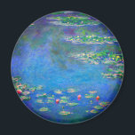 Monet Water Lilies 1906 Magnet<br><div class="desc">Magnet featuring Claude Monet’s oil painting Water Lilies (1906). A serene still life of the interplay between light and reflection upon beautiful water lilies in a pond. A great gift for fans of impressionism and French art.</div>