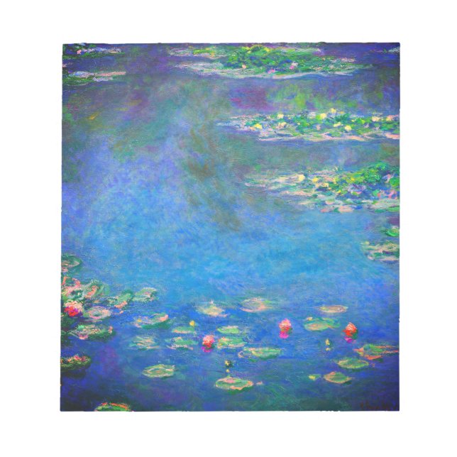 Monet Water Lilies 1906 Notepad (Front)