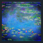 Monet Water Lilies 1906 Photo Print<br><div class="desc">Photo Print featuring Claude Monet’s oil painting Water Lilies (1906). A serene still life of the interplay between light and reflection upon beautiful water lilies in a pond. A great gift for fans of impressionism and French art.</div>