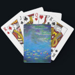 Monet Water Lilies 1906 Playing Cards<br><div class="desc">Playing Cards featuring Claude Monet’s oil painting Water Lilies (1906). A serene still life of the interplay between light and reflection upon beautiful water lilies in a pond. A great gift for fans of impressionism and French art.</div>