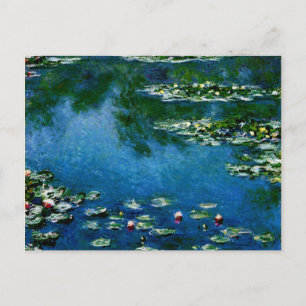 Monet - Water Lilies, 1906 Postcard