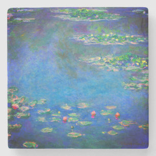 Monet Water Lilies 1906 Stone Coaster