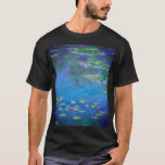 Monet Water Lilies 1906 T-Shirt<br><div class="desc">T-Shirt featuring Claude Monet’s oil painting Water Lilies (1906). A serene still life of the interplay between light and reflection upon beautiful water lilies in a pond. A great gift for fans of impressionism and French art.</div>