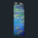 Monet Water Lilies 1906 Thermal Tumbler<br><div class="desc">Thermal Tumbler featuring Claude Monet’s oil painting Water Lilies (1906). A serene still life of the interplay between light and reflection upon beautiful water lilies in a pond. A great gift for fans of impressionism and French art.</div>