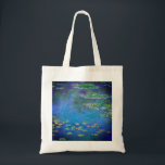 Monet Water Lilies 1906 Tote Bag<br><div class="desc">Tote Bag featuring Claude Monet’s oil painting Water Lilies (1906). A serene still life of the interplay between light and reflection upon beautiful water lilies in a pond. A great gift for fans of impressionism and French art.</div>