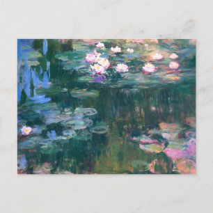 Monet - Water Lilies, 1914-1917, Postcard