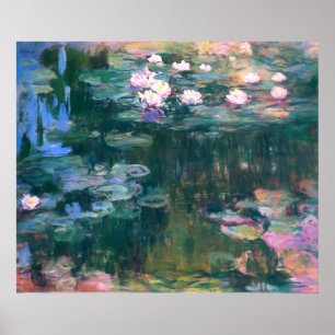 Monet - Water Lilies, 1914-1917, Poster