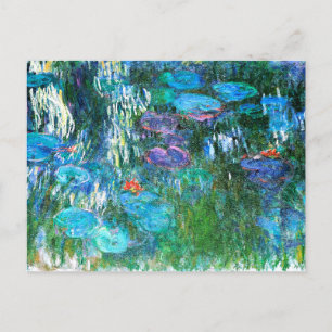 Monet - Water Lilies, 1916-1919, Postcard