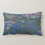 MONET Water Lilies 1916 Accent Throw Pillows<br><div class="desc">French Impressionist painter, Claude Monet painted this Water Lilies --- 1916, originally as an oil on canvas painting from the inspirations of his own backyard in early 20th Century France. Being 76 years of age when he painted this water lily pond creation, Monet's cataracts were progressing and changing his perception...</div>