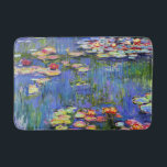 Monet - Water Lilies, 1916, Bath Mat<br><div class="desc">Claude Monet's famous painting,  Water Lilies,  1916</div>