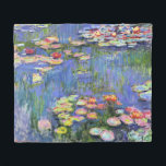 Monet - Water Lilies, 1916 Fleece Blanket<br><div class="desc">Claude Monet's famous painting,  Water Lilies,  1916</div>