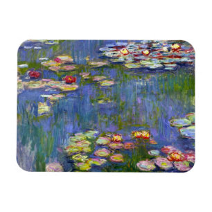 Monet Water Lilies 1916 Magnet