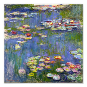 Monet Water Lilies 1916 Print