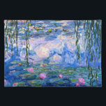 Monet - Water Lilies 1919 artwork Placemat<br><div class="desc">Monet - Water Lilies 1919 artwork placemat.  VIRGINIA5050* - Creative and unusual gifts for all occasions at www.zazzle.com/virginia5050* INTERNATIONAL GIFTS at zazzle.com/InternationalGifts,  Florida Gift Store at zazzle.com/FloridaGiftStore*,  RETIREMENT GIFT STORE at zazzle.com/RetirementGiftStore,  I LOVE GIFT STORE at zazzle.com/ILoveGiftStore,  and BIRTHDAY GIFT STORE at zazzle.com/BirthdayGiftStore*</div>