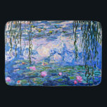 Monet, Water Lilies, 1919, Bath Mat<br><div class="desc">Water Lilies,  1919,  famous painting by Impressionist artist,  Claude Monet</div>