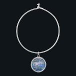 Monet: Water Lilies 1919, famous painting, Bangle Bracelet<br><div class="desc">Claude Monet's famous painting,  Water Lilies 1919.</div>