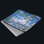 Monet, Water Lilies, 1919, Laptop Sleeve<br><div class="desc">Water Lilies,  1919,  famous painting by Impressionist artist,  Claude Monet</div>