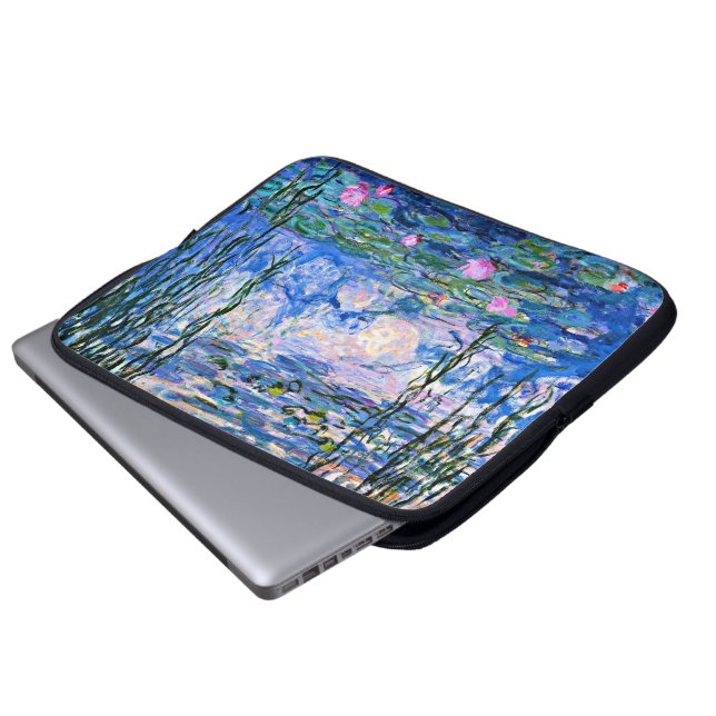 Monet, Water Lilies, 1919, Laptop Sleeve (Front Bottom)