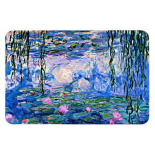 Monet - Water Lilies, 1919 Magnet