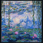 Monet - Water Lilies, 1919 Napkin<br><div class="desc">Claude Monet fine art painting,  Water Lilies,  1919</div>