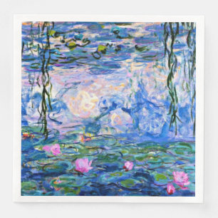 Monet - Water Lilies, 1919 Napkin