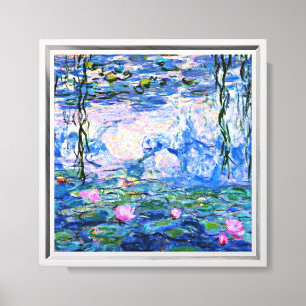 Monet - Water Lilies, 1919, pink, Canvas Print