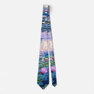 Monet - Water Lilies, 1919, Tie