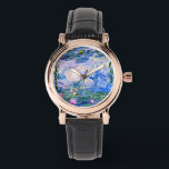 Monet - Water Lilies 1919 Watch<br><div class="desc">Claude Monet 1919 painting,  Water Lilies.</div>