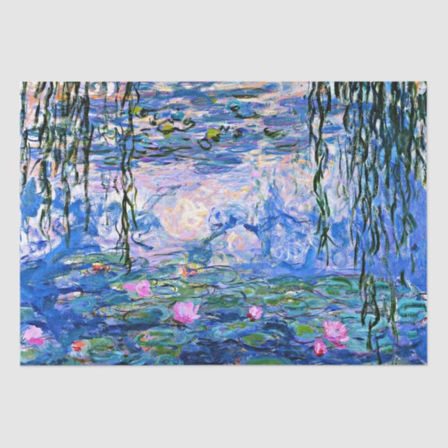Monet, Water Lilies, 1919, Wrapping Paper (Front)