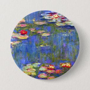 Monet Water Lilies 7.5 Cm Round Badge