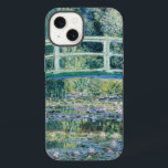 Monet - Water Lilies and Japanese Bridge, iPhone 13 Case<br><div class="desc">Water Lilies and Japanese Bridge,  famous painting by Claude Monet,  1899</div>