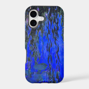 Monet Water Lilies and Weeping Willow Branches