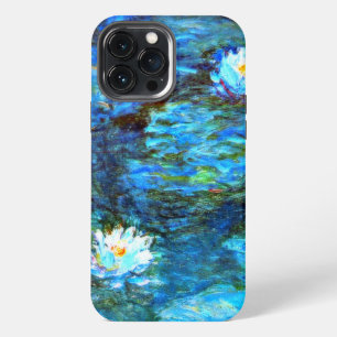 Monet - Water Lilies (blue) iPhone 13 Pro Max Case