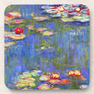 Monet Water Lilies Coaster