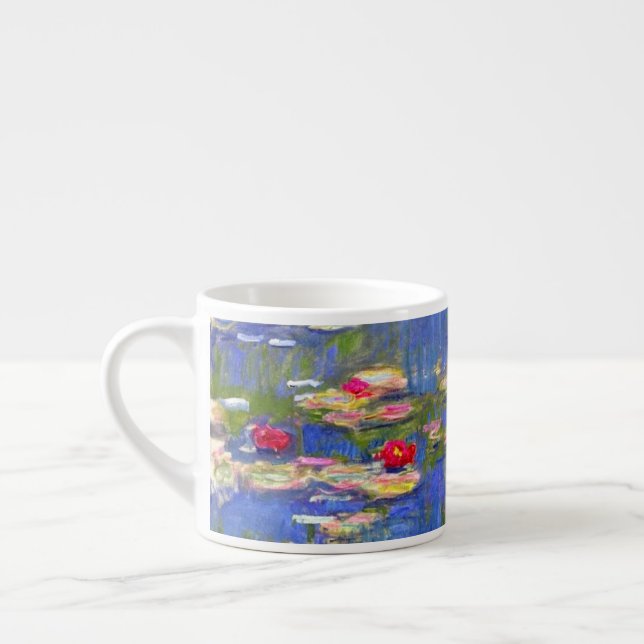 Monet Water Lilies  Espresso Cup (Left)