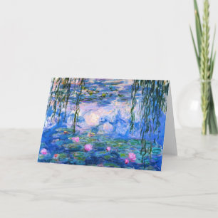 Monet Water Lilies Greeting Card