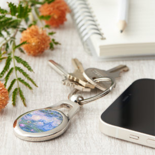 Monet Water Lilies Key Ring