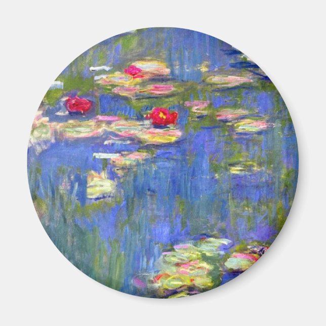 Monet Water Lilies  Magnet (Front)