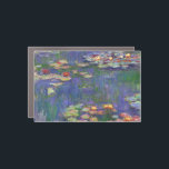 Monet Water Lilies Masterpiece Painting Car Magnet<br><div class="desc">Monet Water Lilies - This classic Monet painting was painted by Claude Monet in 1916. It is part of his famous water lilies collection where he paints in his garden in Giverney,  France. A masterpiece painting.</div>