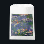 Monet Water Lilies Masterpiece Painting Favour Bag<br><div class="desc">Monet Water Lilies - This classic Monet painting was painted by Claude Monet in 1916. It is part of his famous water lilies collection where he paints in his garden in Giverney,  France. A masterpiece painting.</div>