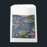 Monet Water Lilies Masterpiece Painting Favour Bag<br><div class="desc">Monet Water Lilies - This classic Monet painting was painted by Claude Monet in 1916. It is part of his famous water lilies collection where he paints in his garden in Giverney,  France. A masterpiece painting.</div>