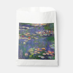 Monet Water Lilies Masterpiece Painting Favour Bag