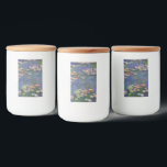 Monet Water Lilies Masterpiece Painting Food Label<br><div class="desc">Monet Water Lilies - This classic Monet painting was painted by Claude Monet in 1916. It is part of his famous water lilies collection where he paints in his garden in Giverney,  France. A masterpiece painting.</div>
