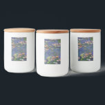 Monet Water Lilies Masterpiece Painting Food Label<br><div class="desc">Monet Water Lilies - This classic Monet painting was painted by Claude Monet in 1916. It is part of his famous water lilies collection where he paints in his garden in Giverney,  France. A masterpiece painting.</div>