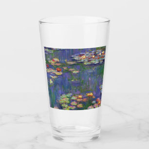 Monet Water Lilies Masterpiece Painting Glass