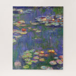 Monet Water Lilies Masterpiece Painting Jigsaw Puzzle<br><div class="desc">Monet Water Lilies - This classic Monet painting was painted by Claude Monet in 1916. It is part of his famous water lilies collection where he paints in his garden in Giverney,  France. A masterpiece painting.</div>