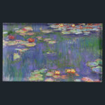 Monet Water Lilies Masterpiece Painting Place Card Holder<br><div class="desc">Monet Water Lilies - This classic Monet painting was painted by Claude Monet in 1916. It is part of his famous water lilies collection where he paints in his garden in Giverney,  France. A masterpiece painting.</div>