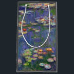 Monet Water Lilies Masterpiece Painting Small Gift Bag<br><div class="desc">Monet Water Lilies - This classic Monet painting was painted by Claude Monet in 1916. It is part of his famous water lilies collection where he paints in his garden in Giverney,  France. A masterpiece painting.</div>