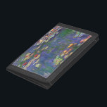 Monet Water Lilies Masterpiece Painting Trifold Wallet<br><div class="desc">Monet Water Lilies - This classic Monet painting was painted by Claude Monet in 1916. It is part of his famous water lilies collection where he paints in his garden in Giverney,  France. A masterpiece painting.</div>