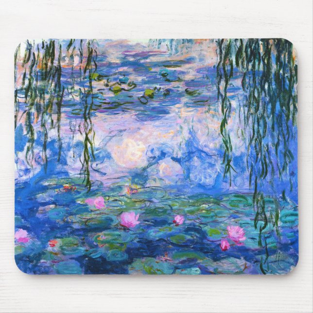 Monet Water Lilies Mouse Pad (Front)